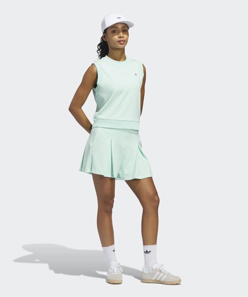 adidas（アディダス）の「オリジナルス オール オーバー ベスト【adidas Golf/アディダスゴルフ】（ベスト・レディース・ブルー/グリーン・X-SMALL/X-LARGE/SMALL/MEDIUM/LARGE）」の6枚目の写真