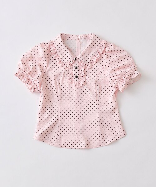 OLIVE des OLIVE(オリーブデオリーブ)の「【インフルエンサー企画】miko heart fluffy blouse(シャツ/ブラウス・レディース・オフホワイト/ピンク・FREE)」の14枚目の写真