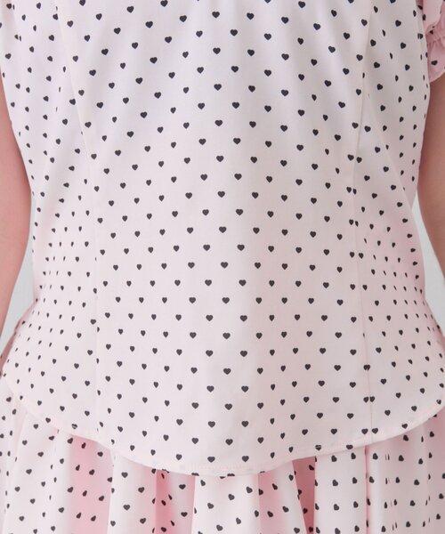 OLIVE des OLIVE(オリーブデオリーブ)の「【インフルエンサー企画】miko heart fluffy blouse(シャツ/ブラウス・レディース・オフホワイト/ピンク・FREE)」の21枚目の写真