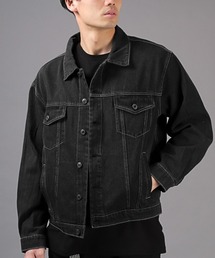 LUXSTYLE（ラグスタイル）の「ユーズド加工デニムジャケット（デニムジャケット）」