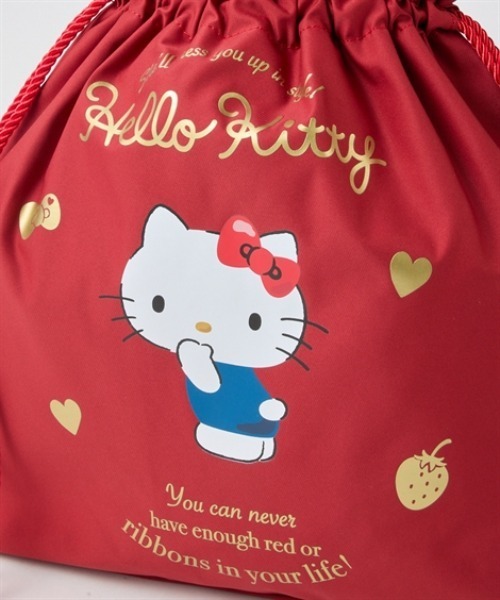 sanrio(サンリオ)の「サンリオキャラクターズ 10ポケット2WAYプリントトートバッグ(A4対応)(トートバッグ・レディース・ピンク系/ブラック系/レッド系・FREE)」の12枚目の写真
