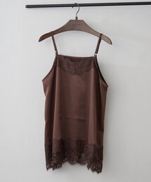 Remind me and forever（リマインドミーアンドフォーエバー）の「サテンレースキャミチュニック（シャツ/ブラウス）」