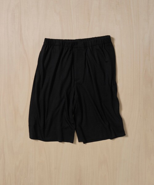 WRAPINKNOT(ラッピンノット)の「【WRAPINKNOT/ラッピンノット】Wide Shorts(その他パンツ・メンズ・ブラック・2/3)」の5枚目の写真
