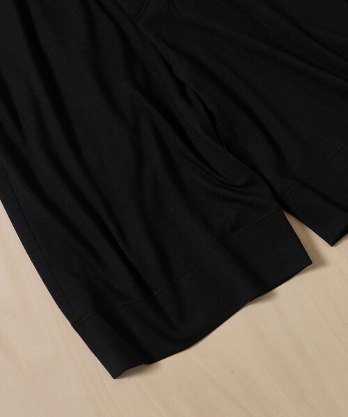 WRAPINKNOT(ラッピンノット)の「【WRAPINKNOT/ラッピンノット】Wide Shorts(その他パンツ・メンズ・ブラック・2/3)」の7枚目の写真