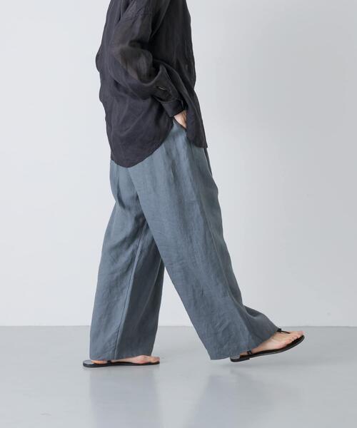 かぐれ(カグレ)の「リネンストレートイージーパンツ(その他パンツ・レディース・ベージュ系その他/ブラック/ブルー系その他・FREE)」の13枚目の写真