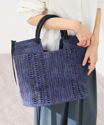 a point（アポワン）の「A POINT 別注TAMPICO PM UNI トート（かごバッグ）」