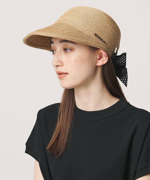 Athena New York(アシーナニューヨーク)の「<Athena New York>DOT JANET キャップ(キャップ・レディース・ブラック・FREE)」の1枚目の写真
