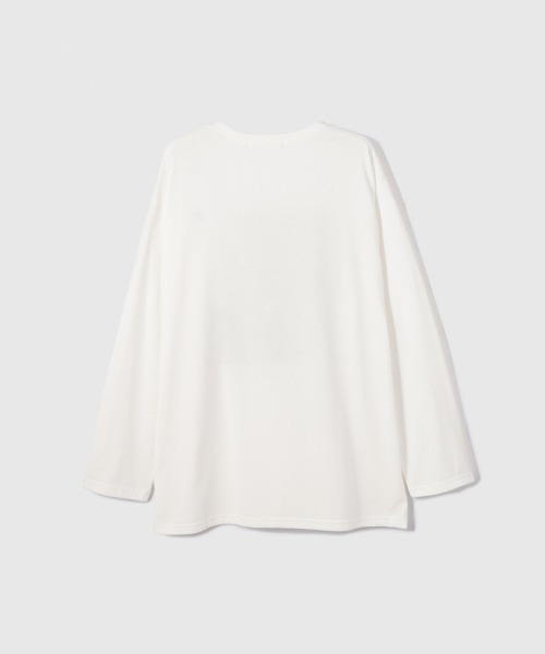 VICKY(ビッキー)の「アソートフォトロングTシャツ(Tシャツ/カットソー・レディース・オフホワイト/アイボリー/ホワイト系その他・M)」の5枚目の写真