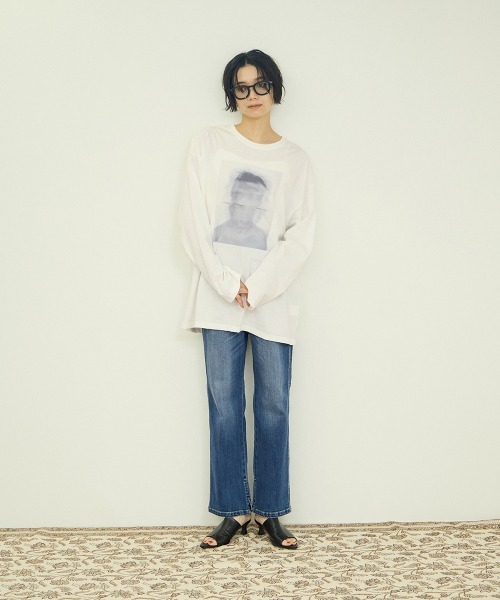 VICKY(ビッキー)の「アソートフォトロングTシャツ(Tシャツ/カットソー・レディース・オフホワイト/アイボリー/ホワイト系その他・M)」の19枚目の写真