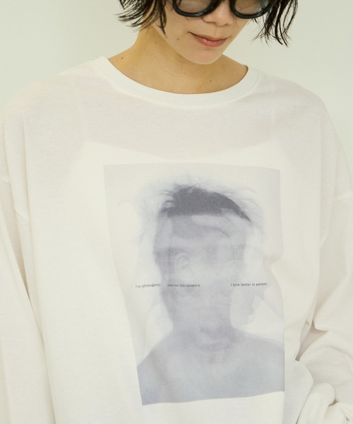VICKY(ビッキー)の「アソートフォトロングTシャツ(Tシャツ/カットソー・レディース・オフホワイト/アイボリー/ホワイト系その他・M)」の15枚目の写真