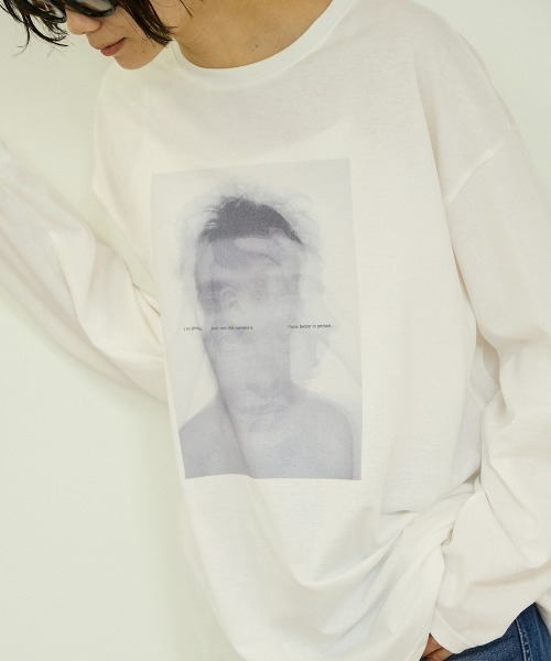 VICKY(ビッキー)の「アソートフォトロングTシャツ(Tシャツ/カットソー・レディース・オフホワイト/アイボリー/ホワイト系その他・M)」の16枚目の写真