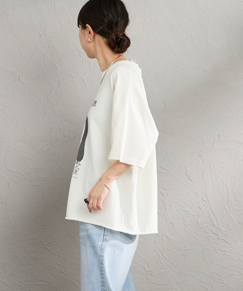 FUNG（ファング）の「[FUNG/ファング] F.GIRL カットオフ プリントTシャツ（Tシャツ/カットソー・レディース・ナチュラル・M）」の22枚目の写真
