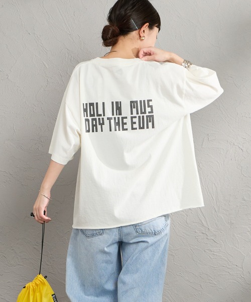 FUNG（ファング）の「[FUNG/ファング] F.GIRL カットオフ プリントTシャツ（Tシャツ/カットソー・レディース・ナチュラル・M）」の21枚目の写真