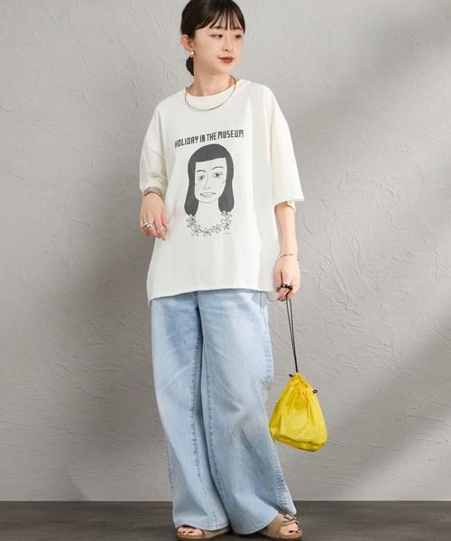 FUNG（ファング）の「[FUNG/ファング] F.GIRL カットオフ プリントTシャツ（Tシャツ/カットソー・レディース・ナチュラル・M）」の20枚目の写真