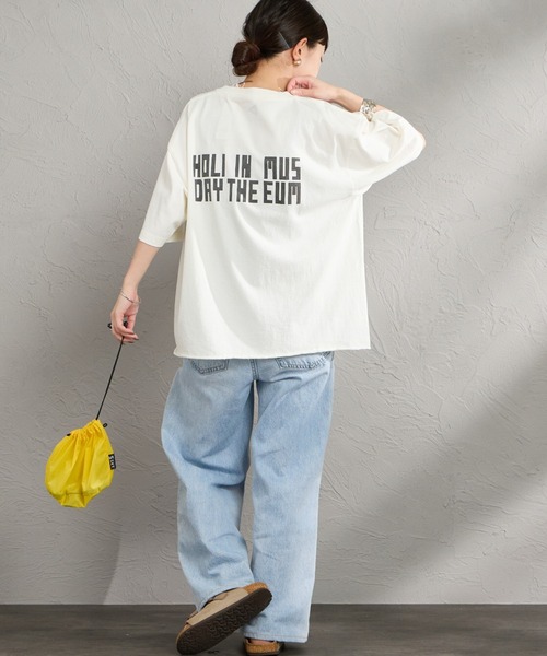 FUNG（ファング）の「[FUNG/ファング] F.GIRL カットオフ プリントTシャツ（Tシャツ/カットソー・レディース・ナチュラル・M）」の18枚目の写真
