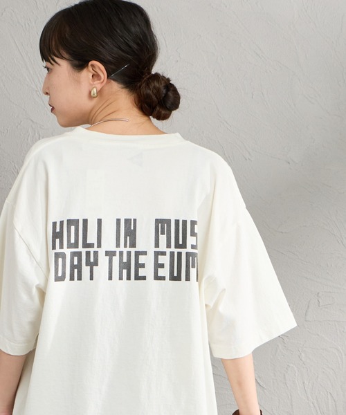 FUNG（ファング）の「[FUNG/ファング] F.GIRL カットオフ プリントTシャツ（Tシャツ/カットソー・レディース・ナチュラル・M）」の16枚目の写真