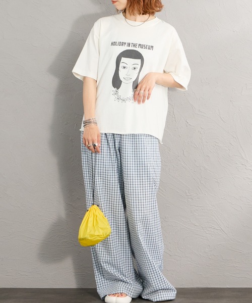 FUNG（ファング）の「[FUNG/ファング] F.GIRL カットオフ プリントTシャツ（Tシャツ/カットソー・レディース・ナチュラル・M）」の11枚目の写真