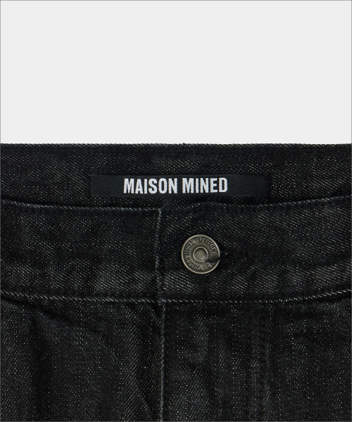 MAISON MINED(メゾンミネド)の「DESTROYED WASHING DENIM PANTS BLACK(デニムパンツ・メンズ・その他・SMALL/MEDIUM/LARGE)」の10枚目の写真