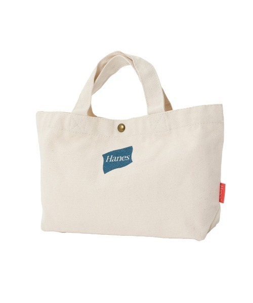 HANES(ヘインズ)の「【Hanes/ヘインズ】メンズ フラッグプリントミニトートバッグ(トートバッグ・メンズ・ネイビー/ピンク/レッド・FREE)」の2枚目の写真