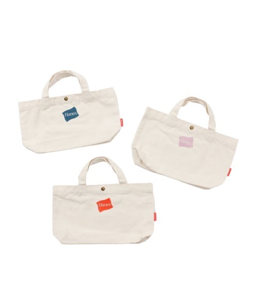HANES(ヘインズ)の「【Hanes/ヘインズ】メンズ フラッグプリントミニトートバッグ(トートバッグ・メンズ・ネイビー/ピンク/レッド・FREE)」の7枚目の写真