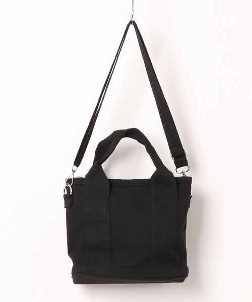 Mignonjour(ミニョンジュール)の「Mignonjour/2WAYシンプルキャンバスミニトートバッグ M2934(トートバッグ・レディース・ブラウン/アイボリー/ブラック・FREE)」の9枚目の写真
