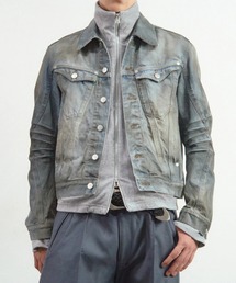 【NVRFRGT】DENIM TRUCKER JACKET