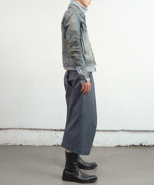 NVRFRGT（ネヴァーフォーゲット）の「【NVRFRGT】DENIM TRUCKER JACKET（デニムジャケット・メンズ・インディゴブルー・2/1）」の4枚目の写真