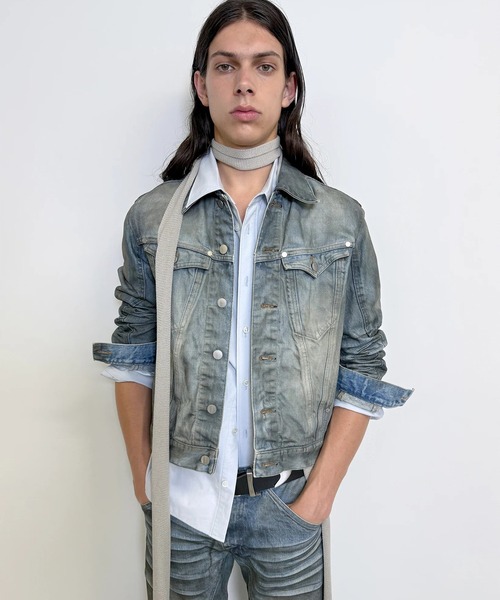 NVRFRGT（ネヴァーフォーゲット）の「【NVRFRGT】DENIM TRUCKER JACKET（デニムジャケット・メンズ・インディゴブルー・2/1）」の6枚目の写真