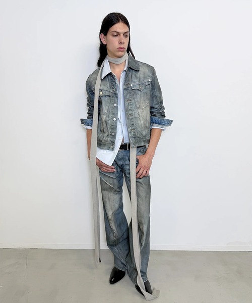 NVRFRGT（ネヴァーフォーゲット）の「【NVRFRGT】DENIM TRUCKER JACKET（デニムジャケット・メンズ・インディゴブルー・2/1）」の7枚目の写真