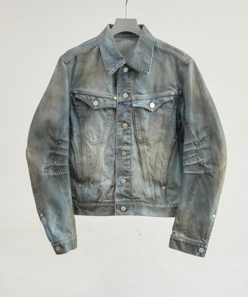 NVRFRGT（ネヴァーフォーゲット）の「【NVRFRGT】DENIM TRUCKER JACKET（デニムジャケット・メンズ・インディゴブルー・2/1）」の2枚目の写真