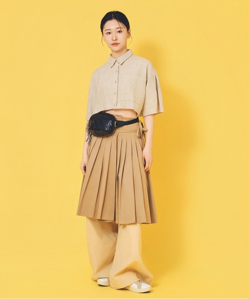 CONTROL FREAK / CTFK(コントロールフリーク)の「CONTROL FREAK / CTFK(コントロールフリーク/シーティーエフケー)【TRAVEL BAG Series】シャイニーminiボディバッグ(ボディバッグ/ウエストポーチ・レディース・ブルー/シルバー/ブラック・FREE)」の8枚目の写真