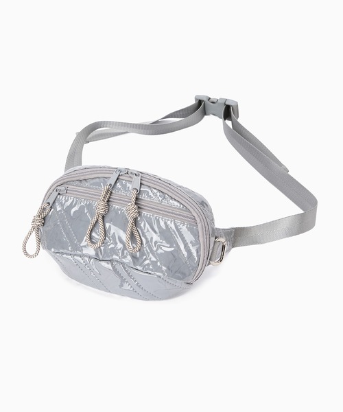 CONTROL FREAK / CTFK(コントロールフリーク)の「CONTROL FREAK / CTFK(コントロールフリーク/シーティーエフケー)【TRAVEL BAG Series】シャイニーminiボディバッグ(ボディバッグ/ウエストポーチ・レディース・ブルー/シルバー/ブラック・FREE)」の16枚目の写真