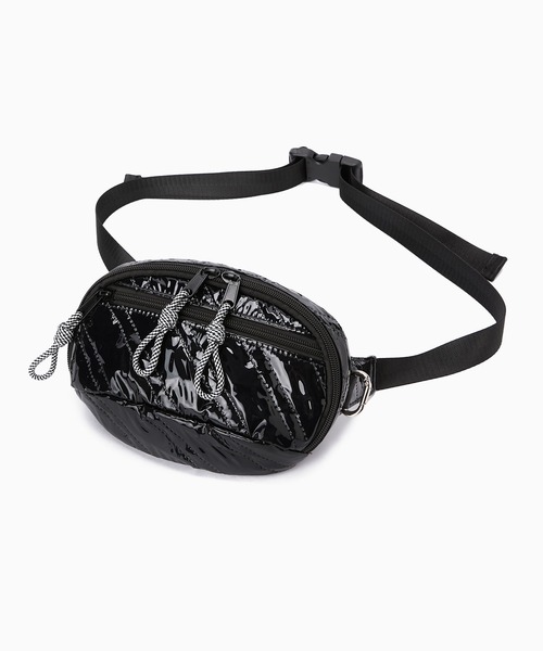 CONTROL FREAK / CTFK(コントロールフリーク)の「CONTROL FREAK / CTFK(コントロールフリーク/シーティーエフケー)【TRAVEL BAG Series】シャイニーminiボディバッグ(ボディバッグ/ウエストポーチ・レディース・ブルー/シルバー/ブラック・FREE)」の18枚目の写真