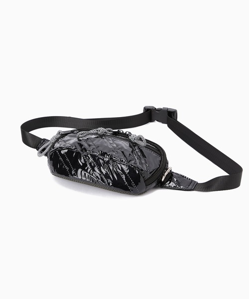 CONTROL FREAK / CTFK(コントロールフリーク)の「CONTROL FREAK / CTFK(コントロールフリーク/シーティーエフケー)【TRAVEL BAG Series】シャイニーminiボディバッグ(ボディバッグ/ウエストポーチ・レディース・ブルー/シルバー/ブラック・FREE)」の20枚目の写真
