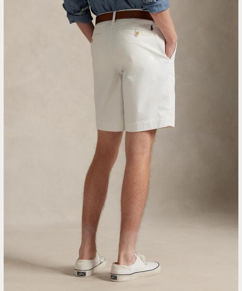 POLO RALPH LAUREN（ポロ ラルフ ローレン）の「9インチ ストレッチ クラシック フィット チノ ショートパンツ（チノパンツ・メンズ・ホワイト・28/32/30/34）」の4枚目の写真