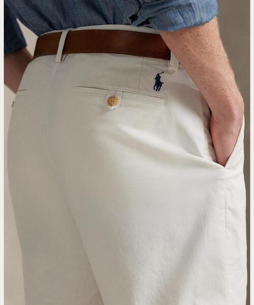 POLO RALPH LAUREN（ポロ ラルフ ローレン）の「9インチ ストレッチ クラシック フィット チノ ショートパンツ（チノパンツ・メンズ・ホワイト・28/32/30/34）」の5枚目の写真