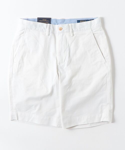 POLO RALPH LAUREN（ポロ ラルフ ローレン）の「9インチ ストレッチ クラシック フィット チノ ショートパンツ（チノパンツ・メンズ・ホワイト・28/32/30/34）」の6枚目の写真