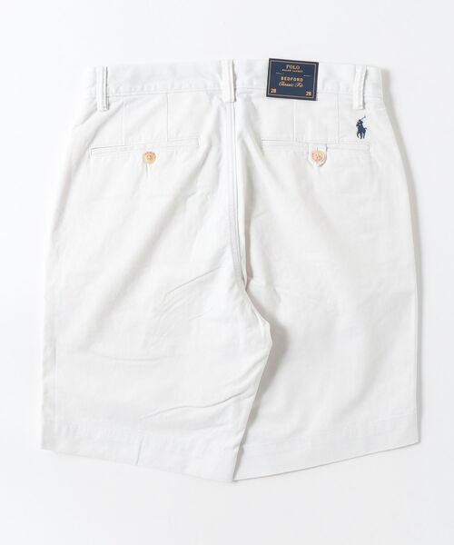 POLO RALPH LAUREN（ポロ ラルフ ローレン）の「9インチ ストレッチ クラシック フィット チノ ショートパンツ（チノパンツ・メンズ・ホワイト・28/32/30/34）」の7枚目の写真
