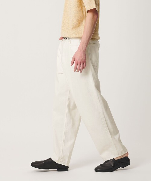 BEAUTY&YOUTH UNITED ARROWS(ビューティーアンドユースユナイテッドアローズ)の「テーパード ホワイト デニム 5ポケット パンツ NO.9(デニムパンツ・メンズ・ホワイト・XL/S/M/L)」の2枚目の写真