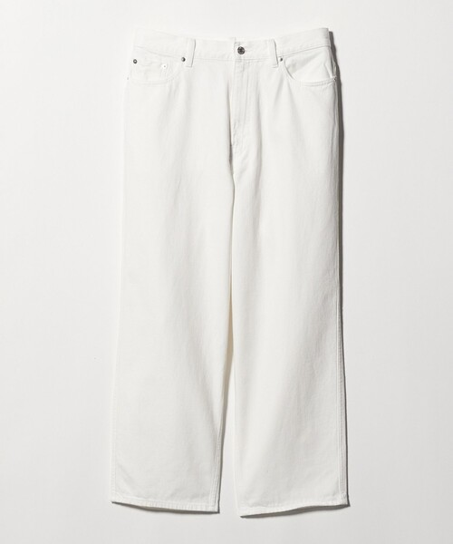 BEAUTY&YOUTH UNITED ARROWS(ビューティーアンドユースユナイテッドアローズ)の「テーパード ホワイト デニム 5ポケット パンツ NO.9(デニムパンツ・メンズ・ホワイト・XL/S/M/L)」の9枚目の写真