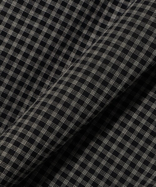 Ray BEAMS(レイビームス)の「チェック バックオープン ブラウス(シャツ/ブラウス・レディース・ベージュ/ブラック・ONE SIZE)」の10枚目の写真