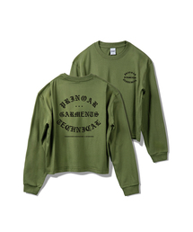 ガーメンツ セミクロップ 長袖Tシャツ - グリーナリー