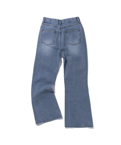 EXTRAORDINARY(エクストラオーディナリー)の「W WASHED BOOTS CUT L/BLUE(デニムパンツ・レディース・その他・SMALL/X-SMALL)」の11枚目の写真