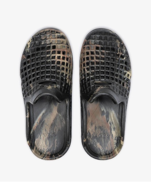 go slow caravan(ゴースローキャラバン)の「LUSSO CLOUD/ルッソクラウド SCENARIO SLIDE(CAMO)(サンダル・メンズ・カモフラージュ・28cm/27cm/26cm/25cm)」の4枚目の写真