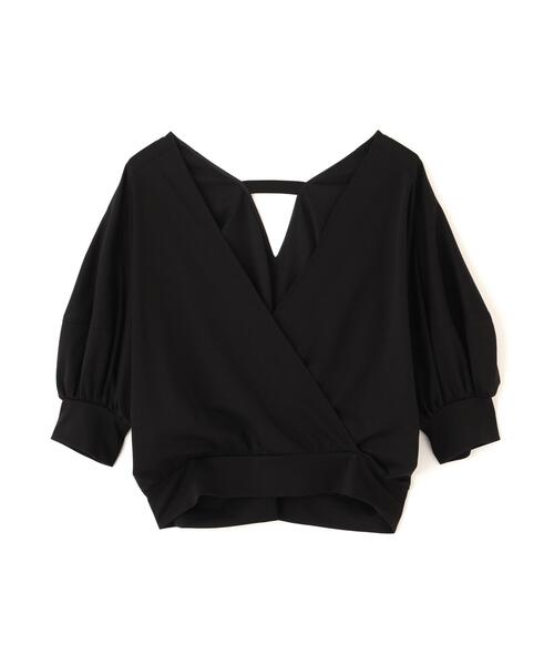 LE PHIL(ルフィル)の「◆コンパクトポンチドルマンプルオーバー(Tシャツ/カットソー・レディース・ブルー/ブラック/レッド・F)」の5枚目の写真
