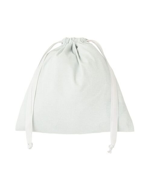 CRAFT STANDARD BOUTIQUE(クラフトスタンダードブティック)の「UVカット ポーチ付きバルーンスリーブワンピース(ワンピース・レディース・ライトブルー/ブラック/ダークカーキ・FREE)」の4枚目の写真