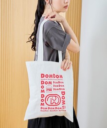 【DOMDOM（ドムドム）×coen】アソートプリントトートバッグ