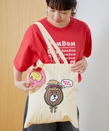 【DOMDOM(ドムドム)×coen】アソートプリントトートバッグ