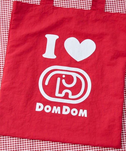 coen（コーエン）の「【DOMDOM（ドムドム）×coen】アソートプリントトートバッグ（トートバッグ・レディース・クリーム/レッド/オフホワイト/ロイヤルブルー・FREE）」の20枚目の写真