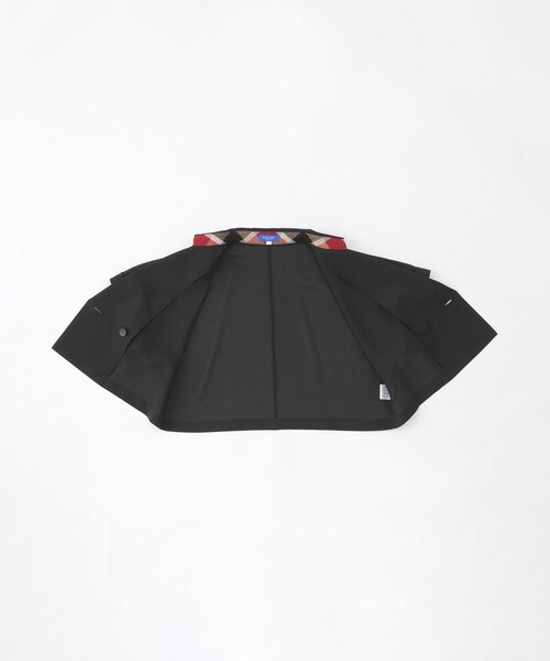 BLUE LABEL CRESTBRIDGE(ブルーレーベルクレストブリッジ)の「【接触冷感】【防シワ】シアーボイルショートジャケット(シャツ/ブラウス・レディース・ブラック/ホワイト・38/36)」の16枚目の写真